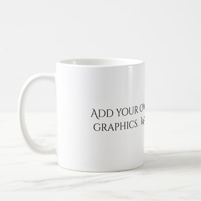 Mug Créer votre propre image graphique de conception m (Gauche)