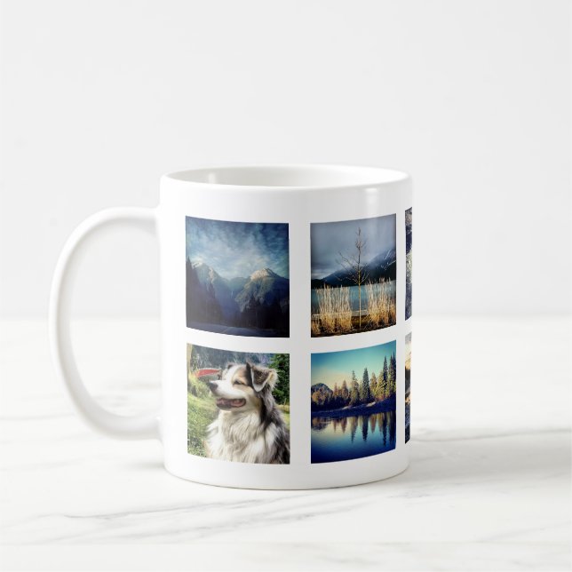 Mug Créer votre propre photo instagram personnalisée (Gauche)