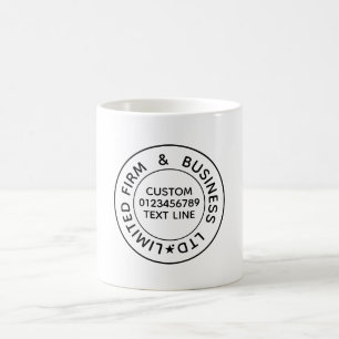 Mug Créer votre propre texte Modèle personnalisé