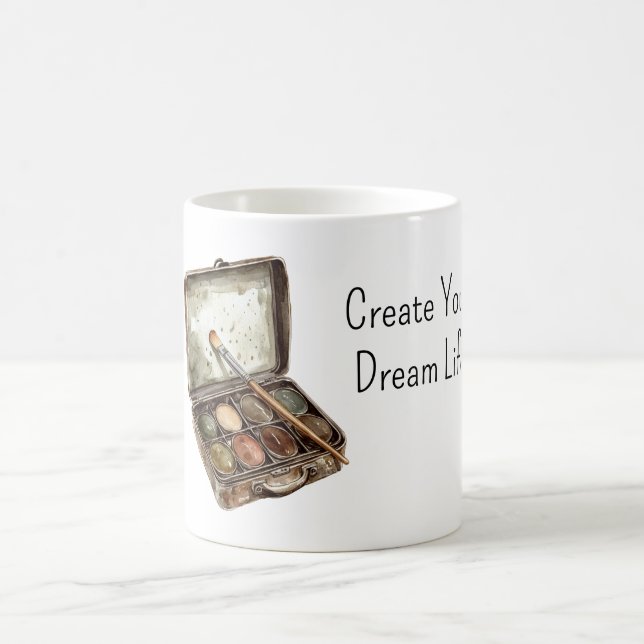 Mug Créez la peinture de votre vie de rêve (Centre)