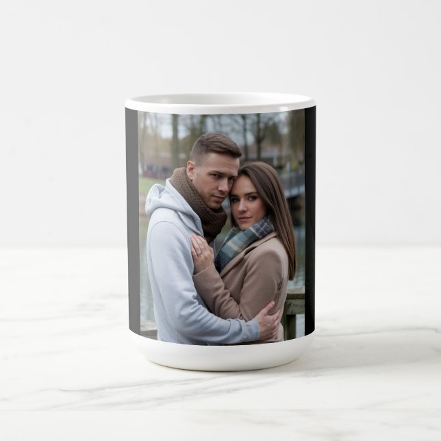 Mug Créez votre image Couple Parfait (Centre)