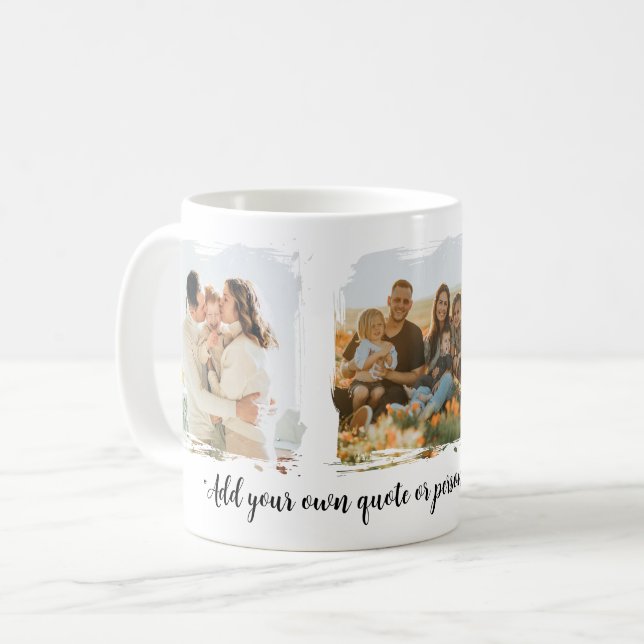 Mug Créez votre propre 3 Photo (Devant gauche)