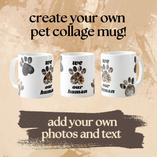 Mug Créez votre propre animal de compagnie photo Colla