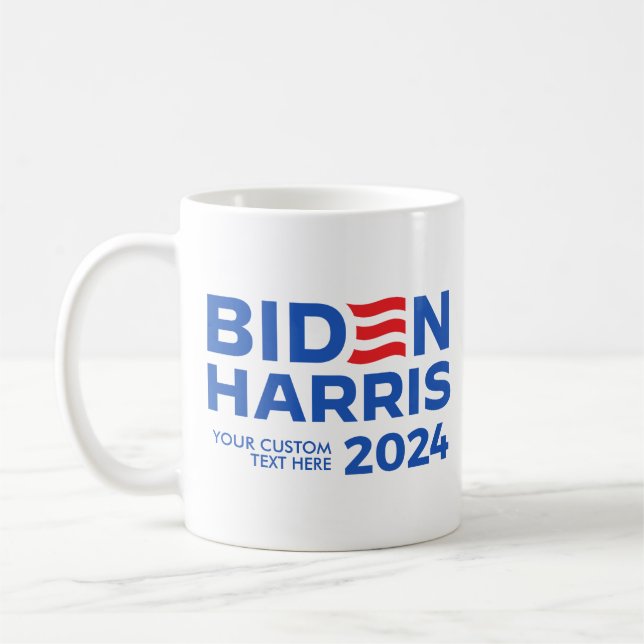 Mug Créez votre propre Biden Harris 2024 (Gauche)