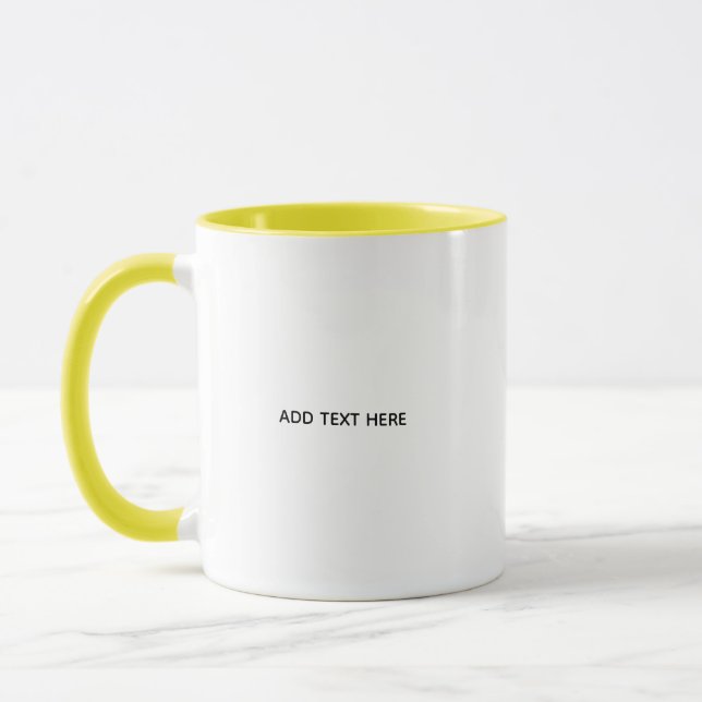 Mug Créez Votre Propre Blanc  (Gauche)