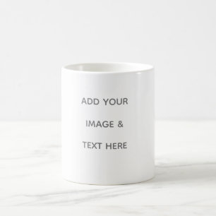 Mug Créez votre propre blanc