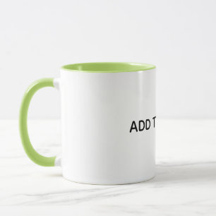 Mug Créez Votre Propre Blanc