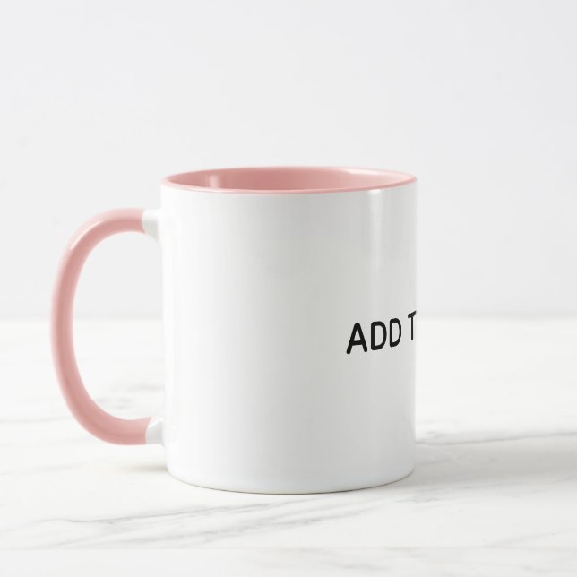 Mug Créez Votre Propre Blanc  (Gauche)