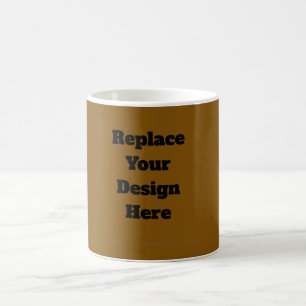 Mug Créez Votre Propre Brun