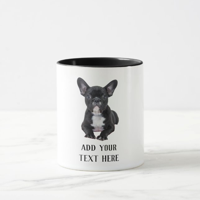 Mug Créez votre propre Bulldog Français (Centre)