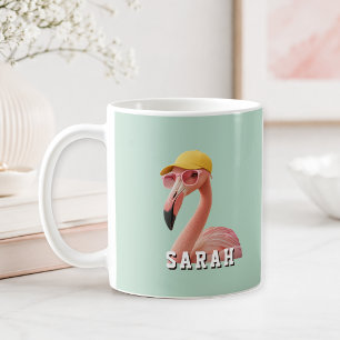 Mug Créez Votre Propre Citation Flamingo Personnalisé