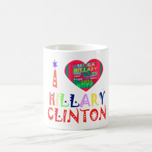 Mug Créez votre propre citation inspirante d'amour Hil
