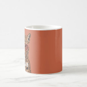 Mug Créez Votre Propre Citation Léopard Personnalisé