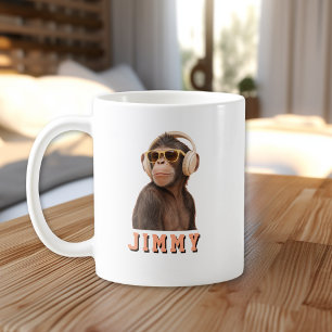 Mug Créez Votre Propre Citation Singe Personnalisé