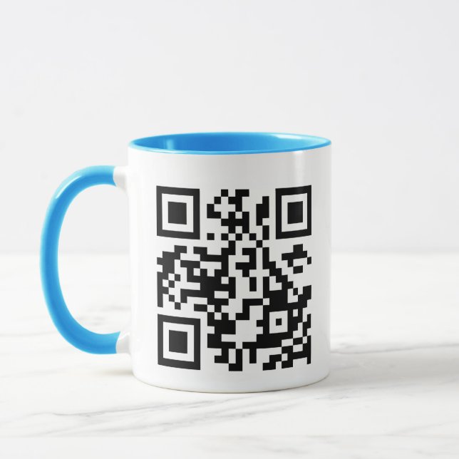 Mug Créez votre propre code QR (Gauche)