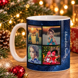 Mug Créez votre propre collage de photos de famille de