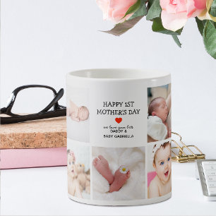 Mug Créez Votre Propre Collage Photo 1er Fête des Mère