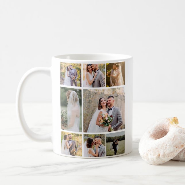 Mug Créez votre propre collection de Mariage photo 8 (Avec donut)