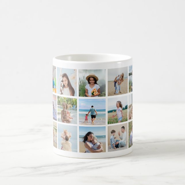 Mug Créez votre propre collection de photos 15 (Centre)