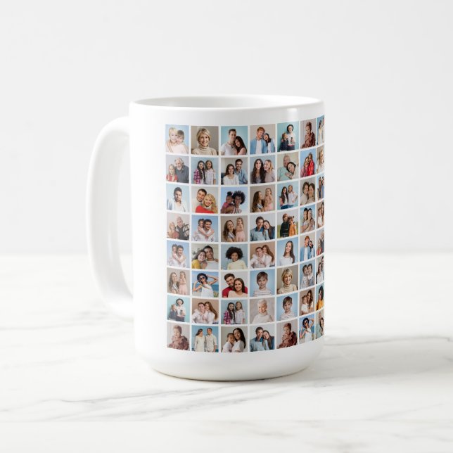 Mug Créez votre propre collection de photos 80 (Devant gauche)