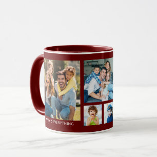Mug Créez votre propre collection de photos de famille