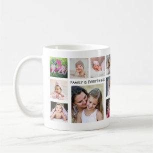 Mug Créez votre propre collection d'images de famille 