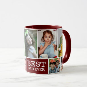 Mug Créez votre propre collection photo 10 Best Dad Ev