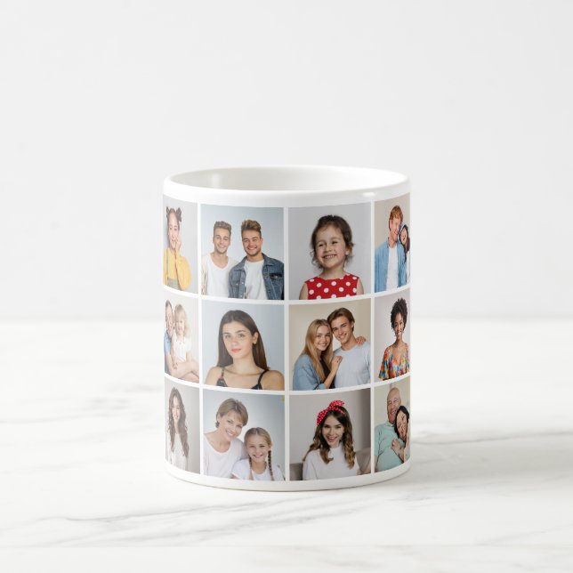 Mug Créez votre propre collection photo 12 (Centre)