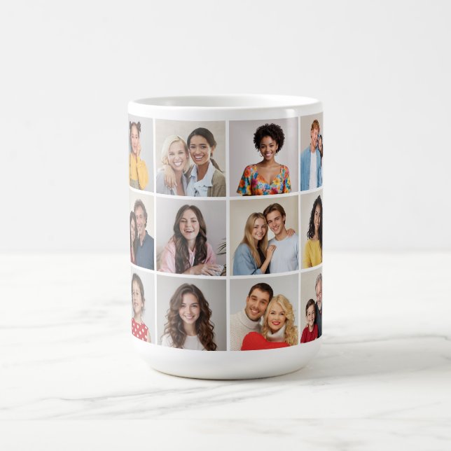 Mug Créez votre propre collection photo 12 (Centre)