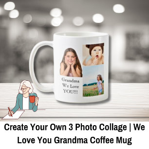 Mug Créez votre propre collection photo 3   Nous aimon