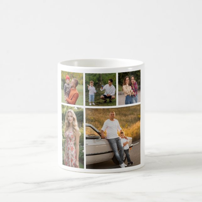 Mug Créez votre propre collection photo 5 (Centre)