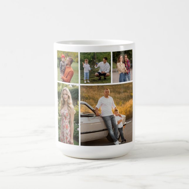 Mug Créez votre propre collection photo 5 (Centre)