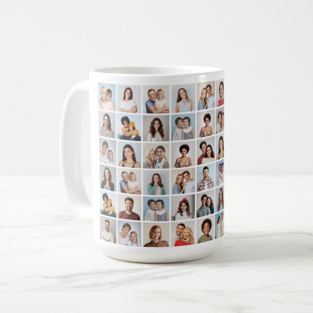 Mug Créez votre propre collection photo 54 (Devant gauche)