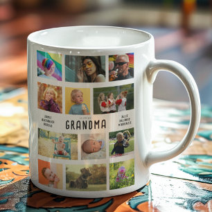Mug Créez votre propre collection photo grand-parents