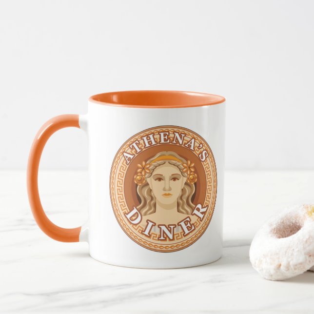 Mug Créez votre propre compagnie de café (Avec donut)