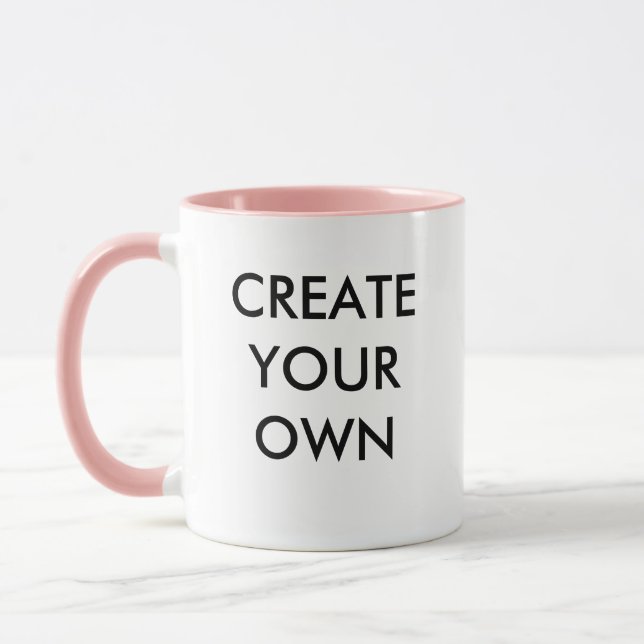 Mug Créez votre propre compo personnalisable PINK (Gauche)