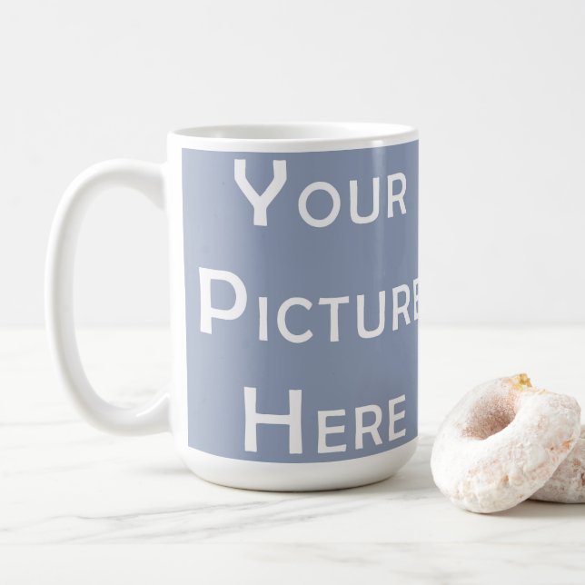 Mug Créez votre propre conception photo Modèle vierge  (Avec donut)
