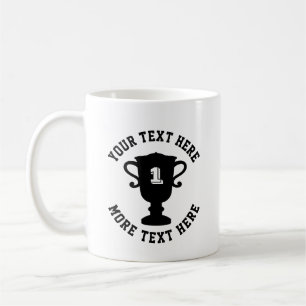 Mug Créez votre propre drôle de trophée pour votre 