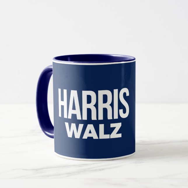 Mug Créez votre propre Harris Walz 2024 (Devant gauche)