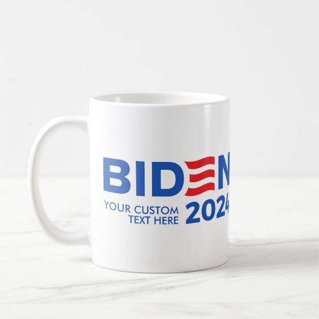 Mug Créez votre propre Joe Biden 2024 (Gauche)