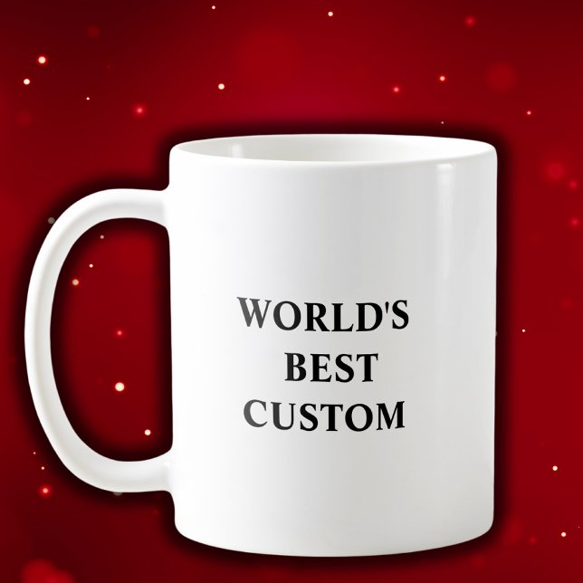 Mug Créez votre propre monde (Créateur téléchargé)