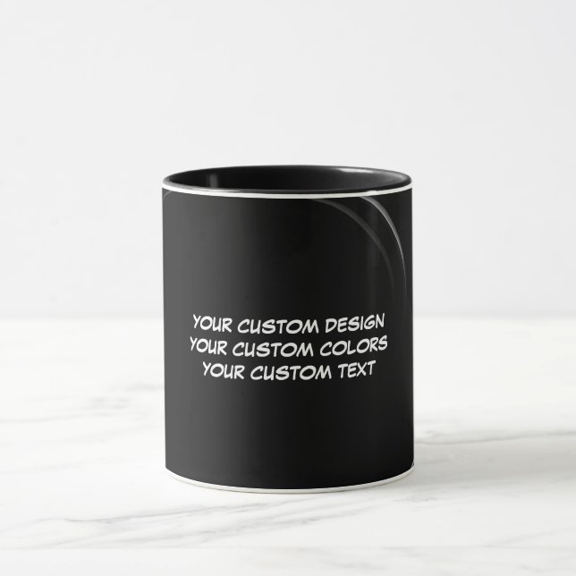 Mug Créez votre propre personnalisation (Centre)