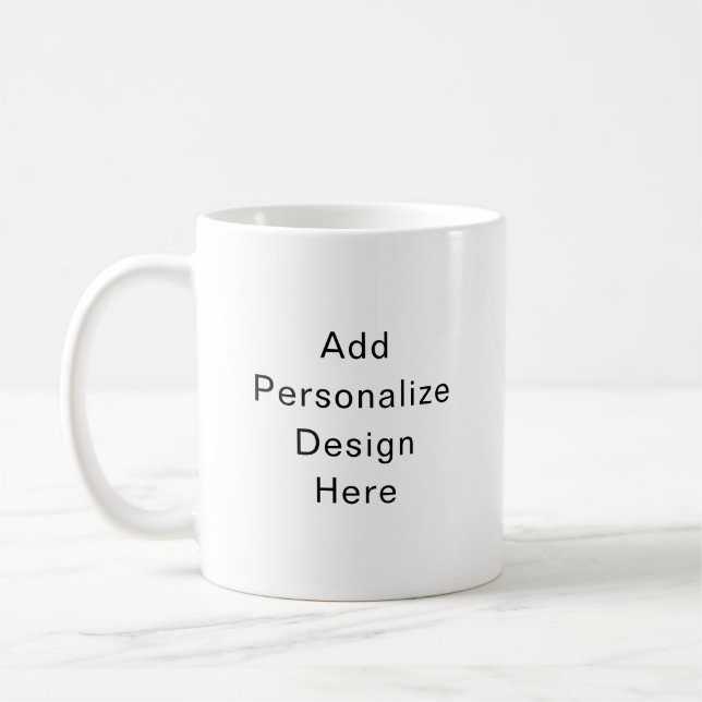 Mug créez votre propre personnalisation (Gauche)