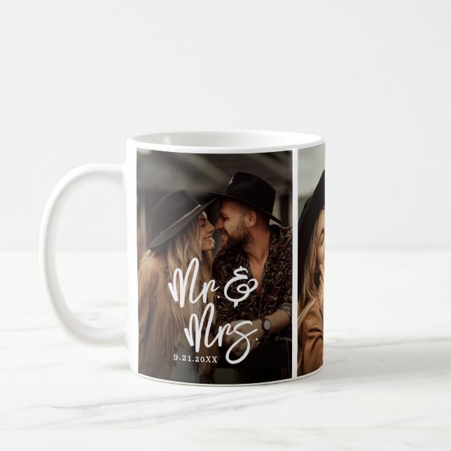 Mug Créez Votre Propre Photo De Mariage (Gauche)