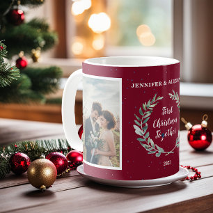 Mug Créez votre propre photo de Noël ensemble