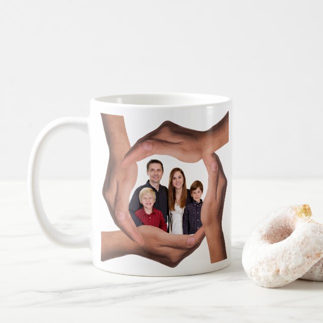 Mug Créez votre propre photo Instagram (Avec donut)