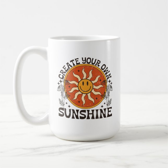 Mug Créez votre propre soleil (Gauche)