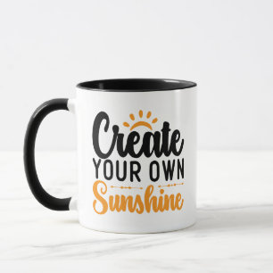 Mug Créez votre propre soleil 11 oz