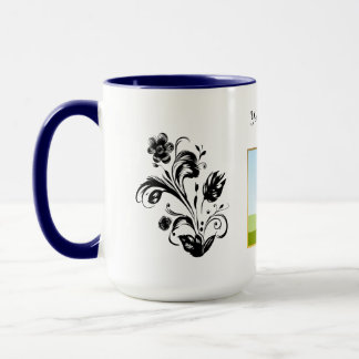 Mug Créez votre propre texte de modèle personnalisé