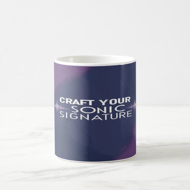 Mug Créez votre signature sonore option 2 (Centre)
